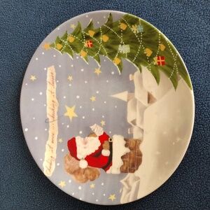 Lenox Checking it Twice plate